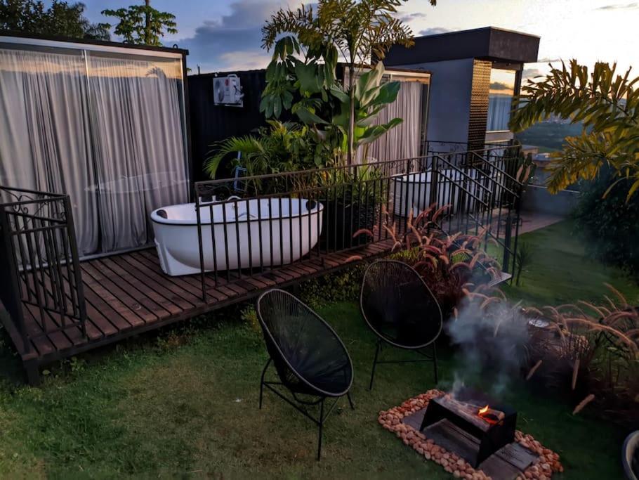 Tiny House Paraiso Minicasas Com Hidromassagem Pouso Alegre Exterior foto