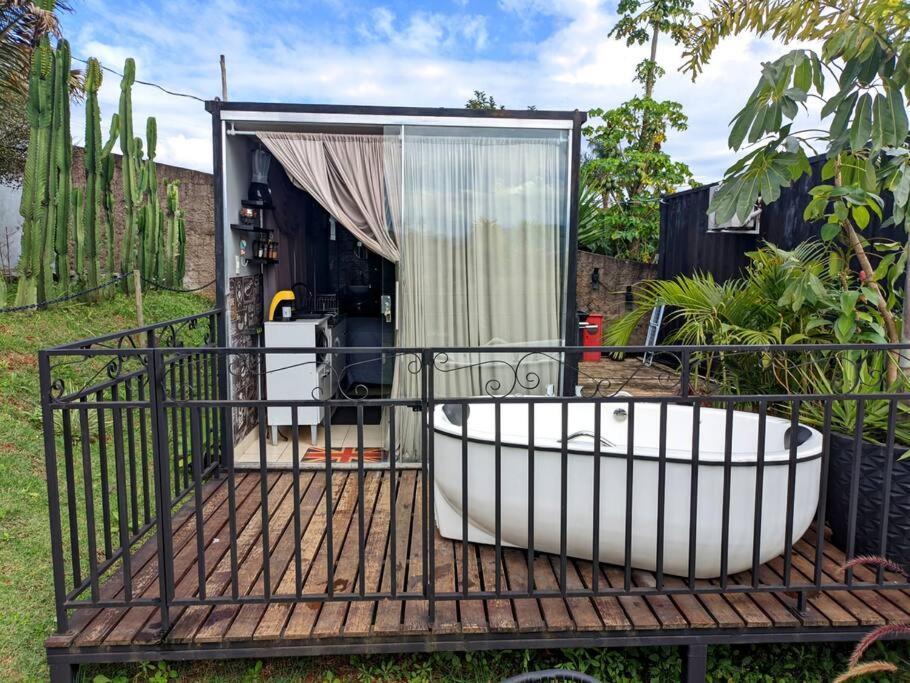 Tiny House Paraiso Minicasas Com Hidromassagem Pouso Alegre Exterior foto